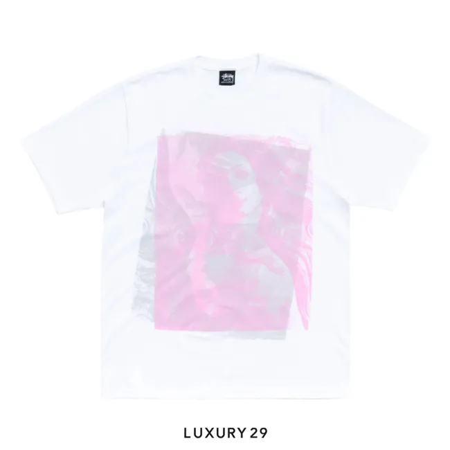 STUSSY DOUBLE VENUS TEE WHITE