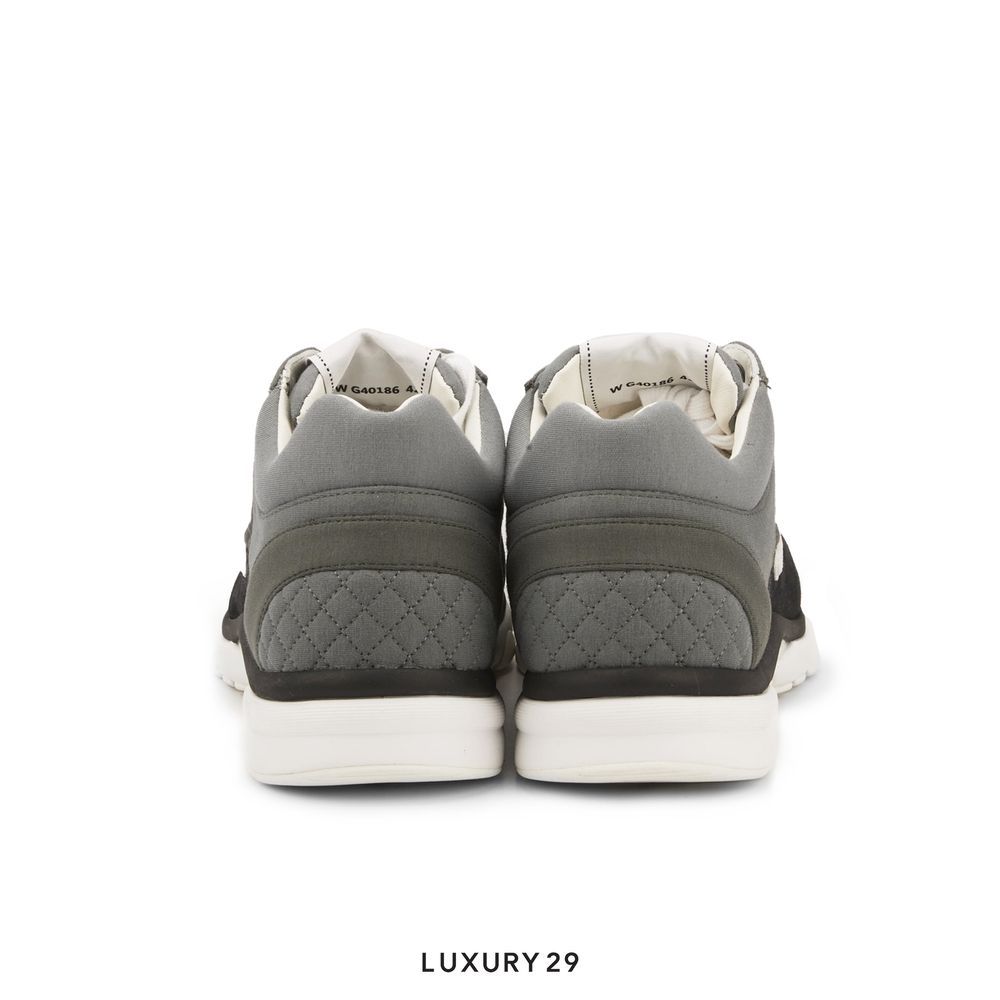 Chanel Trainers Fabric & Suede Calfskin Dark Grey(43, Grey)