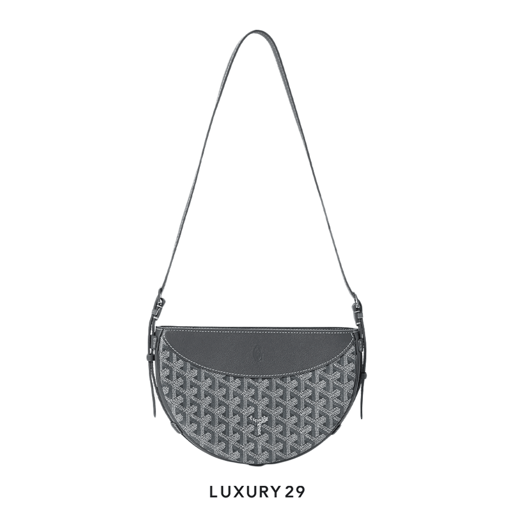 Goyard Hirondelle Bag Grey(Small, Grey)