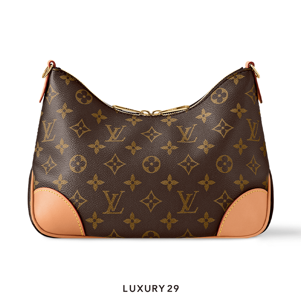 Louis Vuitton LV Boulogne Bag Natural(Small, Brown)