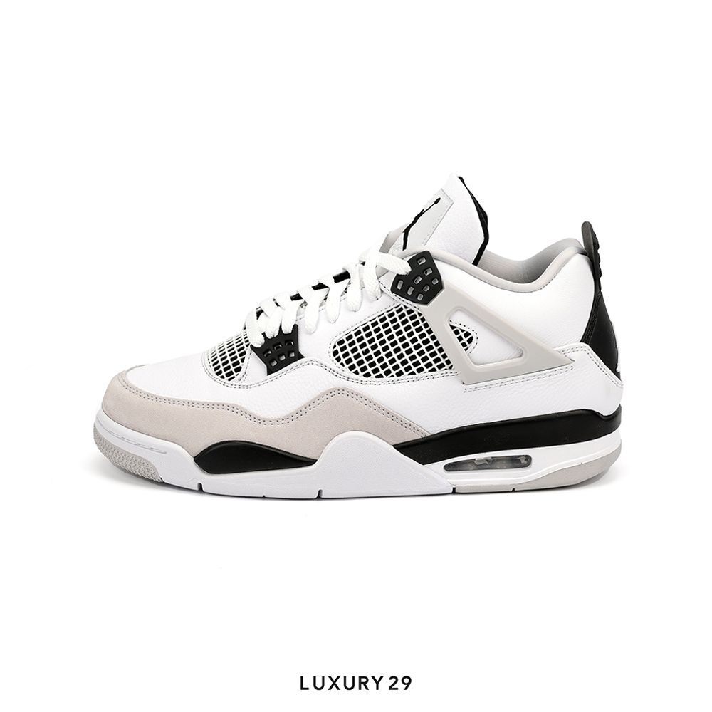 Nike Jordan 4 Retro Military Black(45, Black)