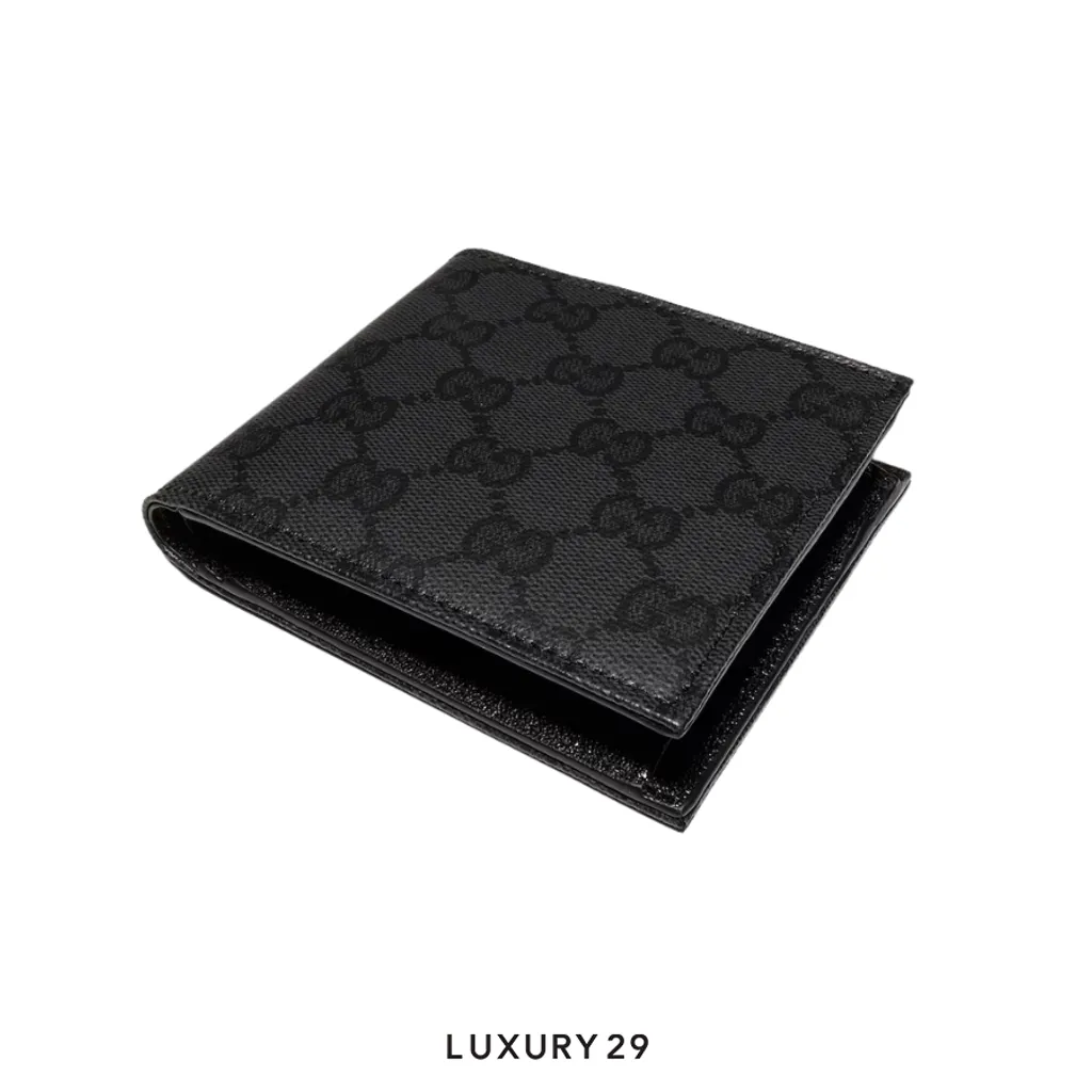 Gucci Essence Classic coin wallet Black(Small, Black)