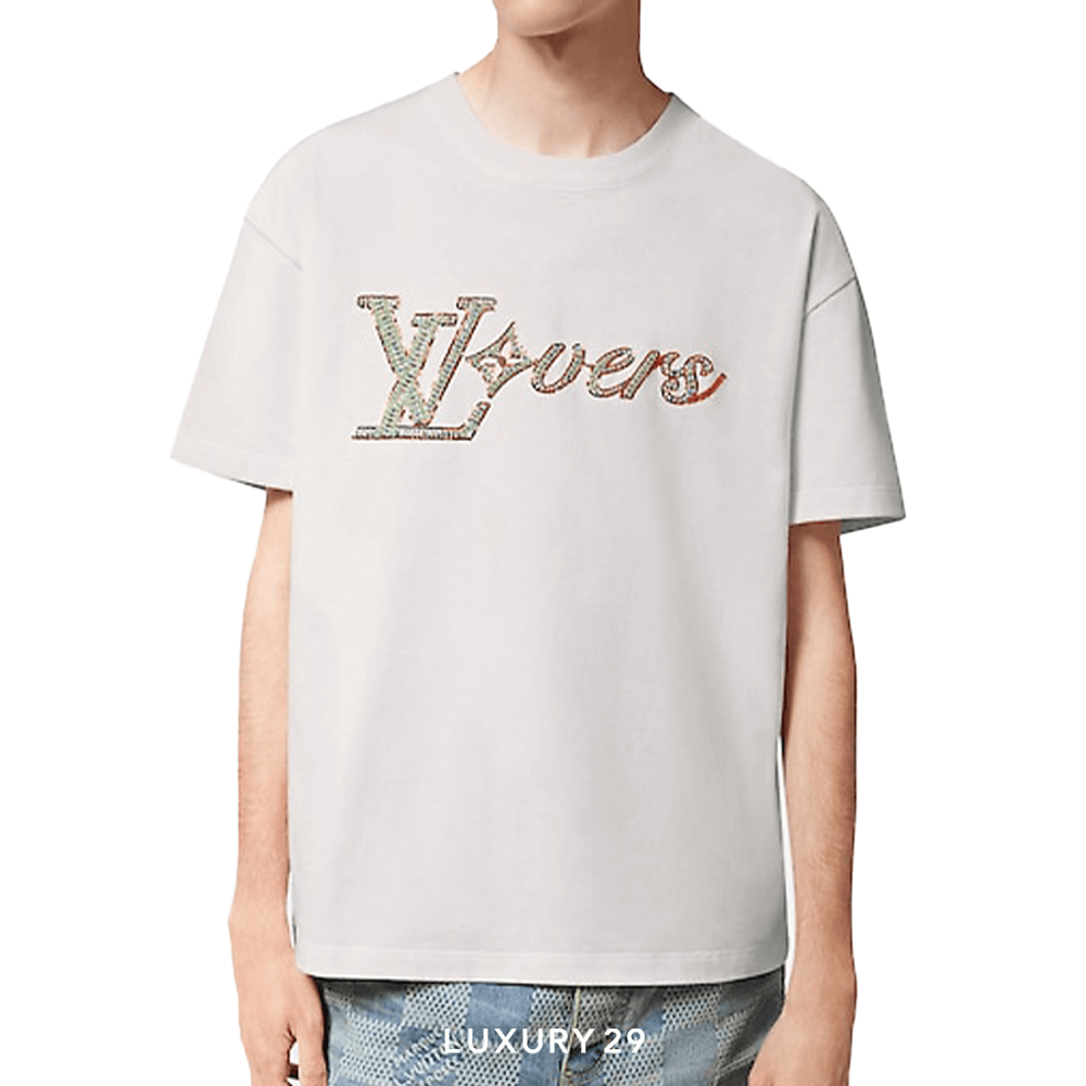 Louis Vuitton LV Embroidered Short-Sleeved T-Shirt