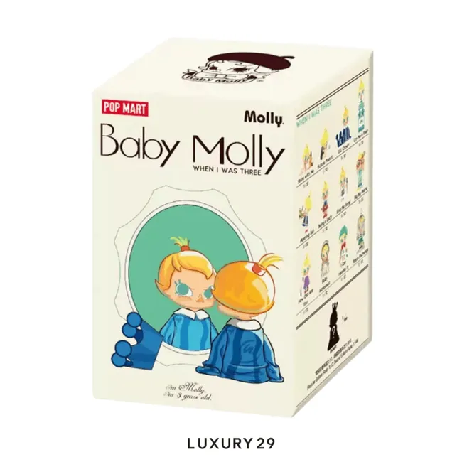 POP MART Baby Molly When I was Three Series Figures