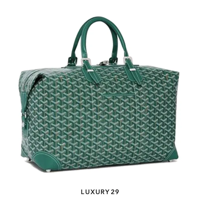 Goyard Bowling 45 Bag Green