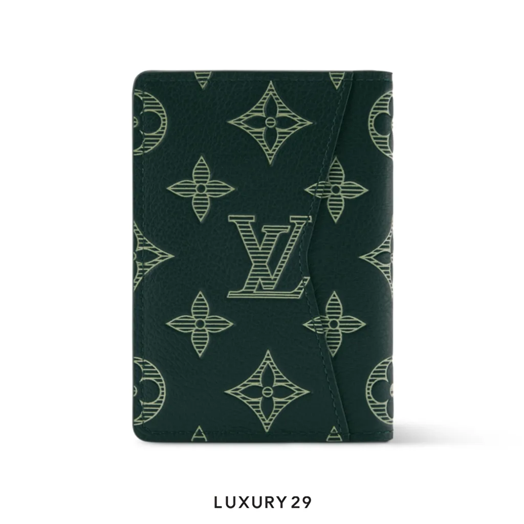 Louis Vuitton LV Pocket Organiser Monogram Shadow(Small, Black)