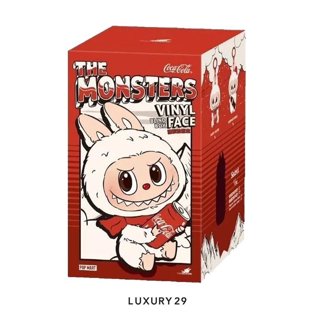 POP MART THE MONSTERS - COCA COLA SERIES Vinyl Face Blind Box(Small, Multicolour)