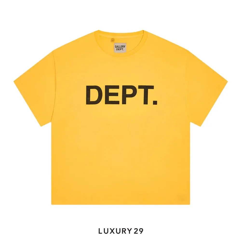 Gallery Dept. Standard Tee Gold Yellow(M, Yellow)