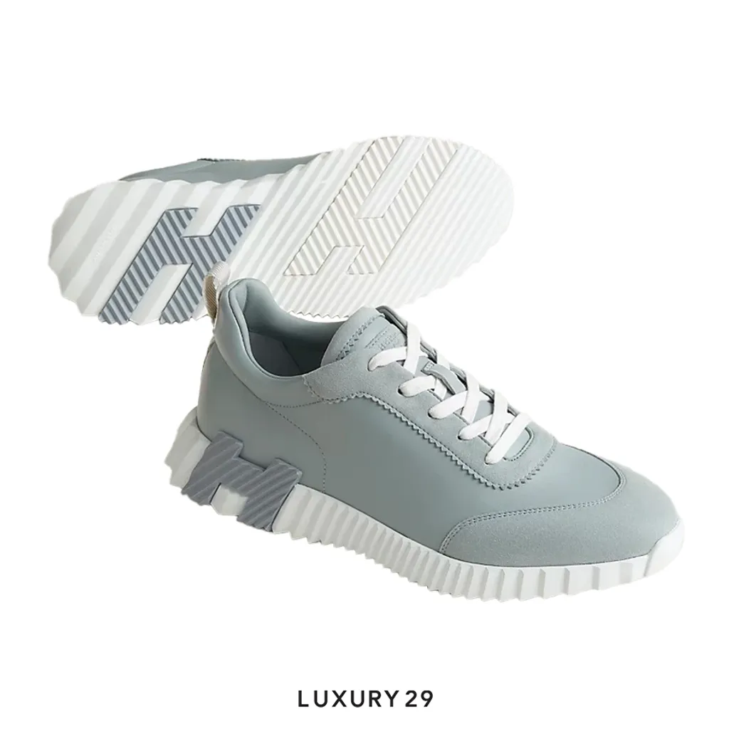 HERMES Sneakers Bouncing Gris Nuage(M)(42, Grey)