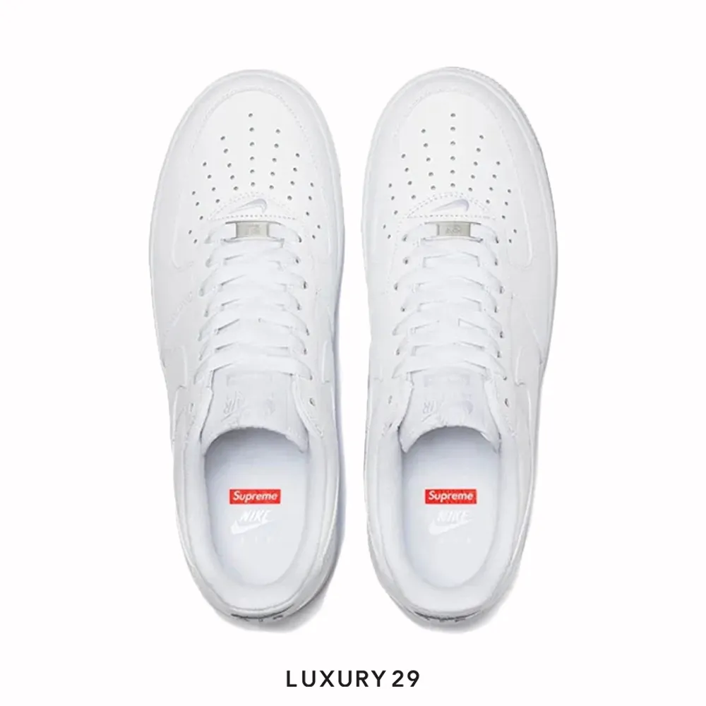 Nike Air Force 1 Low Supreme White(M)(44, White)