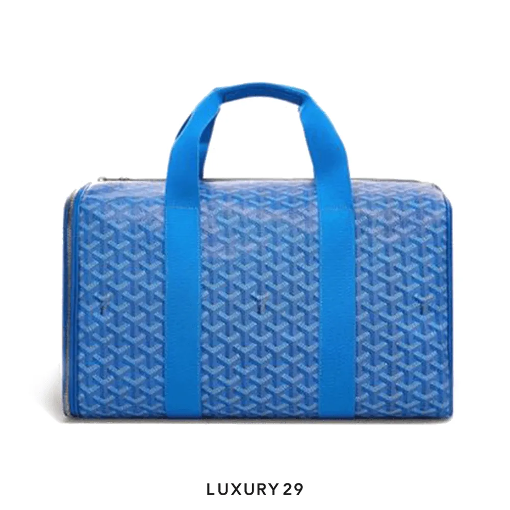 Goyard Voltigeur MM Bag Sky Blue(Medium, Blue)