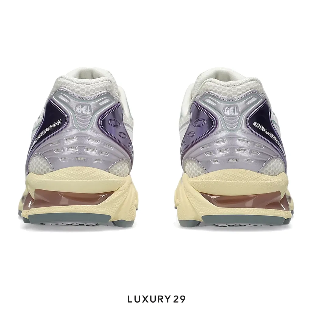 Asics Gel-Kayano 14 Metallic Pastel CREAM/DUSK VIOLET(M)(41.5, White)