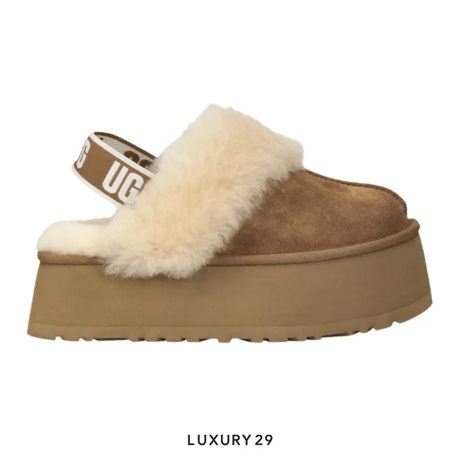 UGG Suede slippers W FUNKETTE
