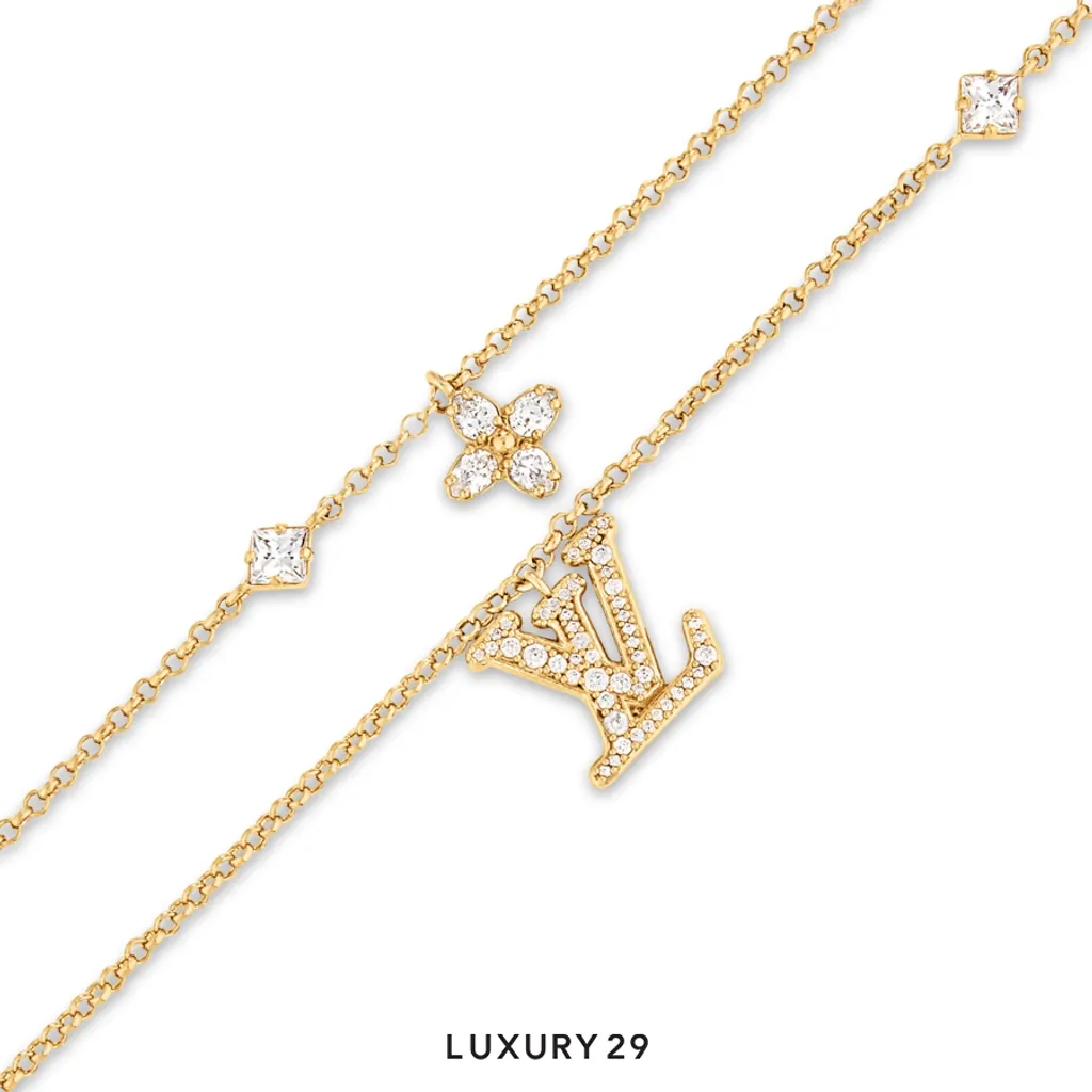 Louis Vuitton LV Lady Bracelet S00 Gold(Small, Gold)