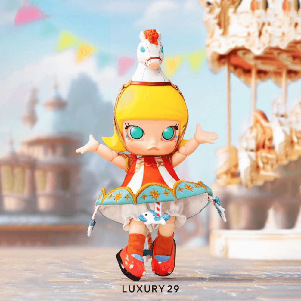 POP MART MOLLY Carousel Action Figure(Medium, Multicolour)
