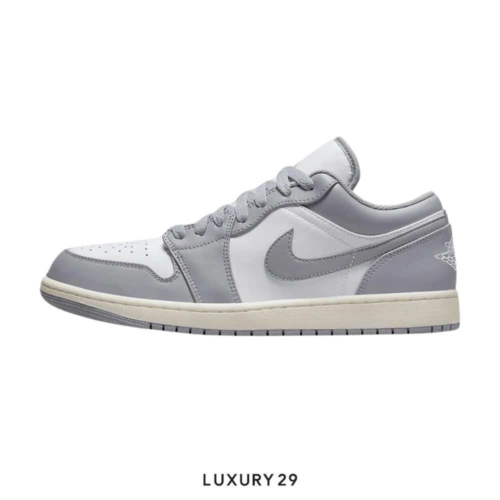 Nike Air Jordan 1 Low Vintage Grey (GS)(M)(35.5, Grey)