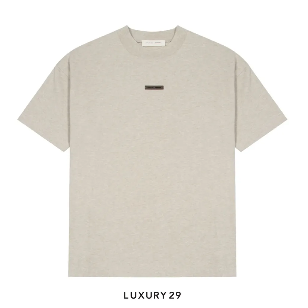 Fear of God Essentials Classic Tee Heather Stone(XS, Neutrals)