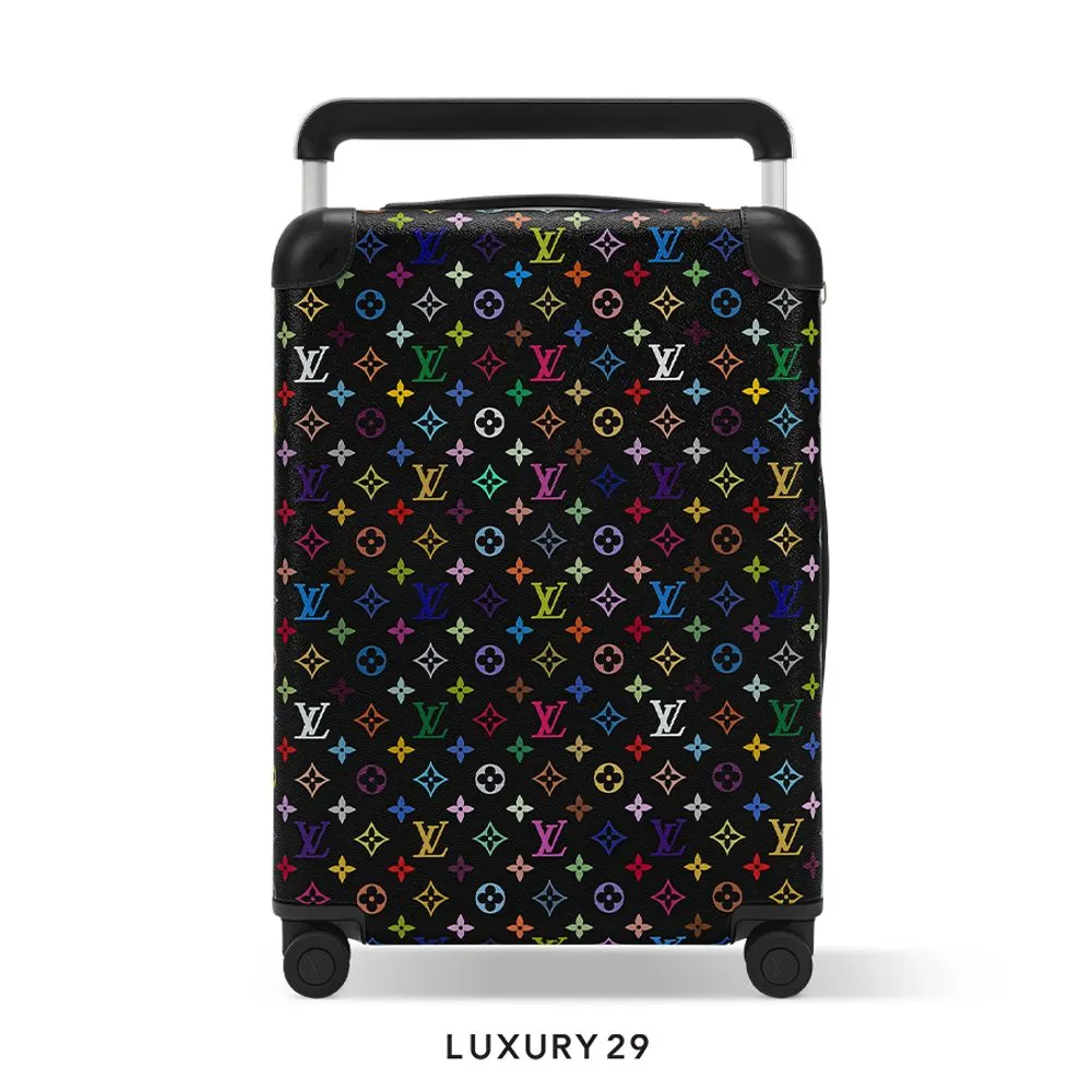 Louis Vuitton LV x TM Horizon 55 Suitcase Black(Large, Black)