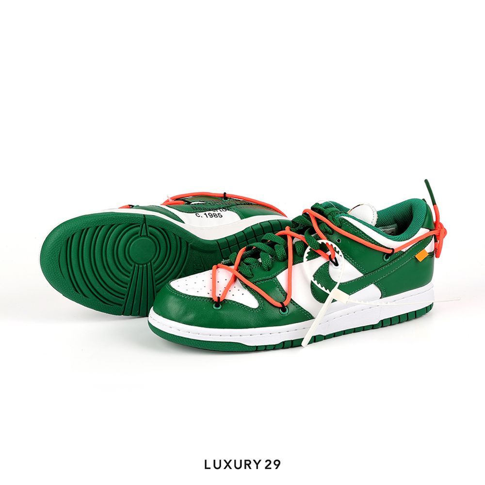 Nike Dunk Low Off-White Pine Green(M)