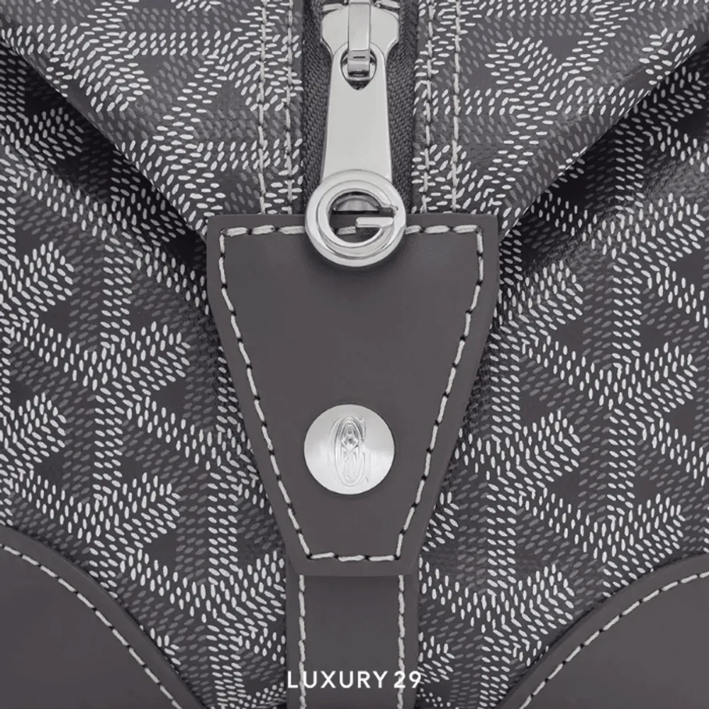 Goyard Bowling 25 Toiletry Bag Grey