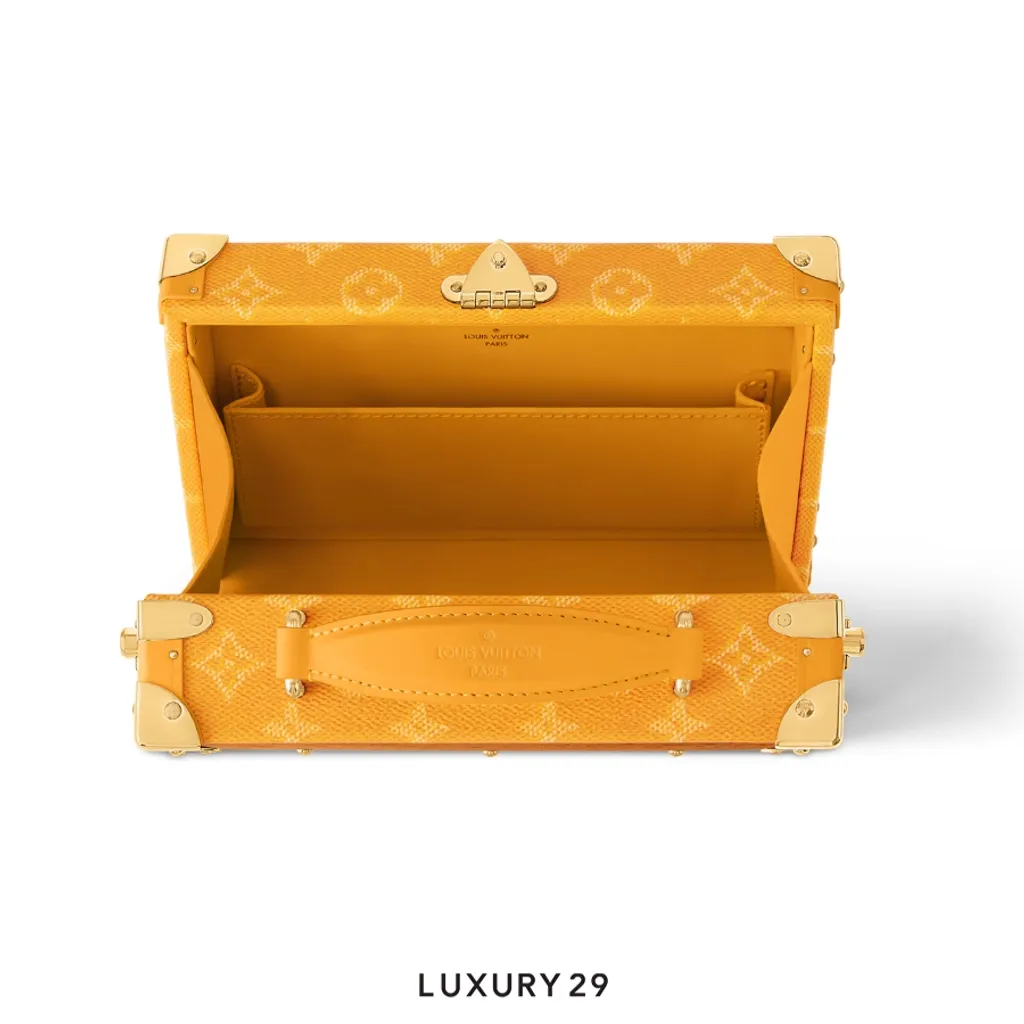 Louis Vuitton LV Handle Trunk Yellow(Small, Yellow)