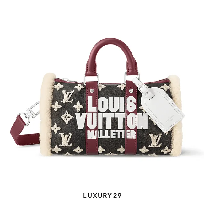 Louis Vuitton LV Keepall Bandouliere 25 Brown