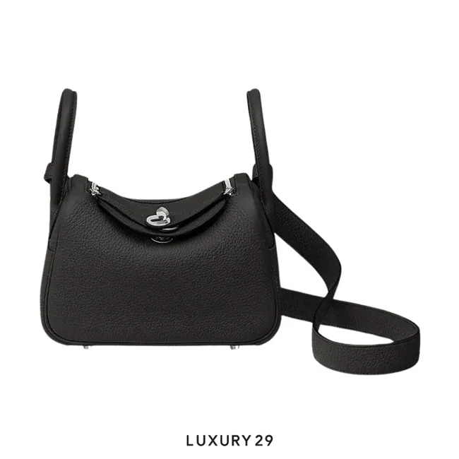 Hermes Lindy Mini Bag Noir