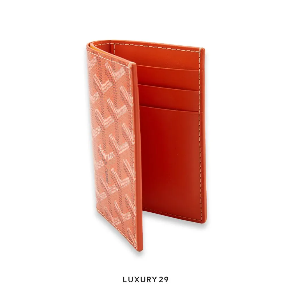 Goyard Saint-Pierre Card Wallet Orange(Small, Orange)