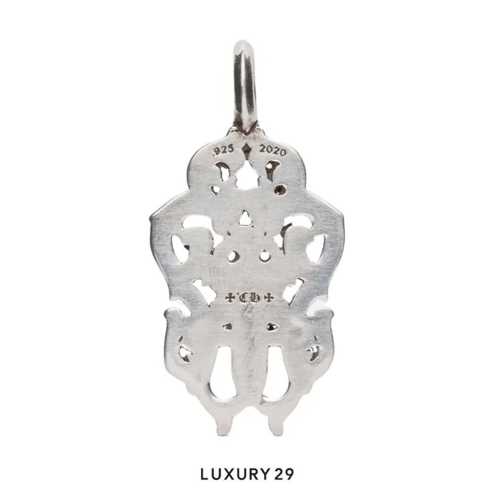 Chrome Hearts Vine Dagger Pendant(Free Size, Silver)