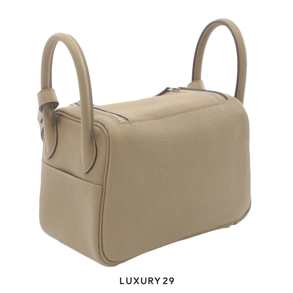 Hermes Lindy Mini Bag Beige Marfa(Mini, Neutrals)