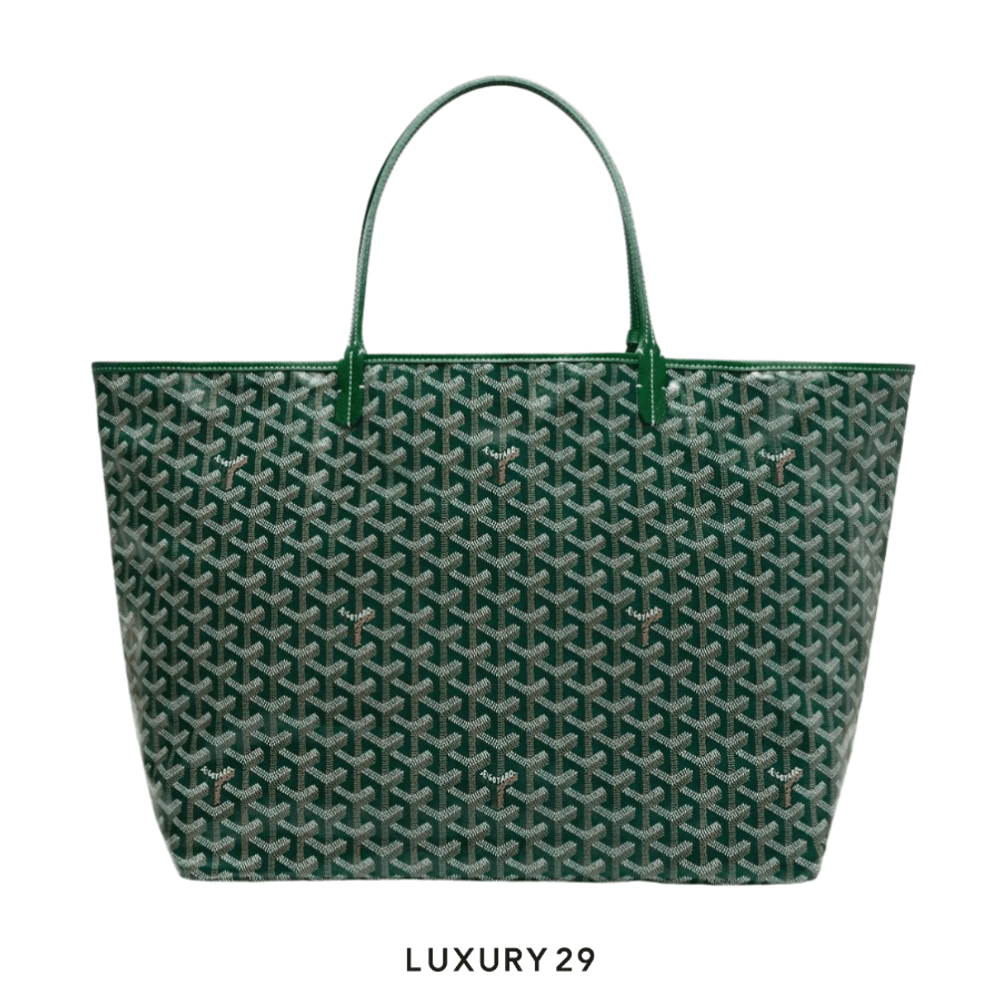 Goyard Saint Louis GM Bag Green(Large, Green)