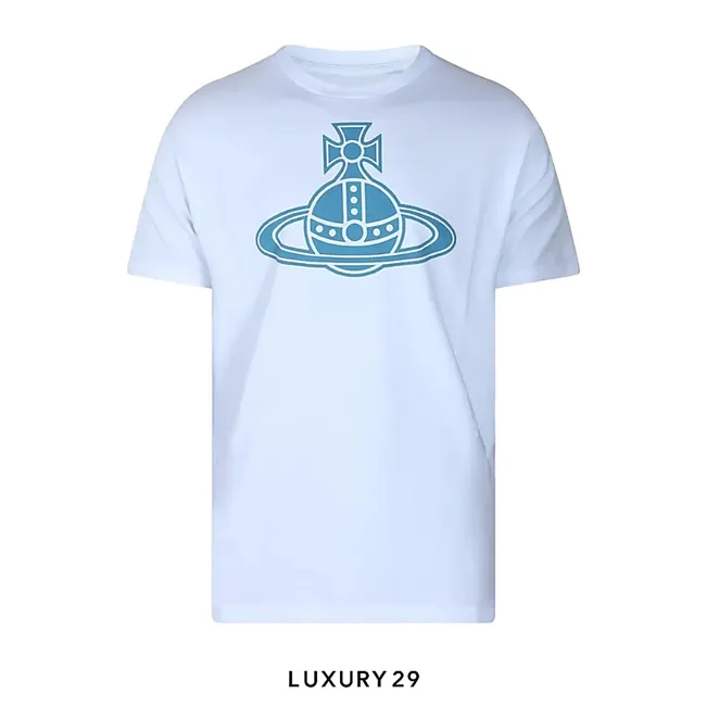 Vivienne westwood orb-embellished cotton T-shirt White