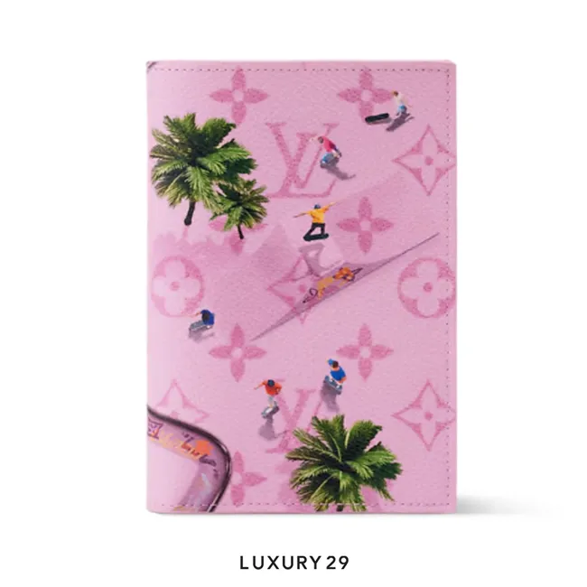 Louis Vuitton LV Passport Cover Exclusive Online Pre-launch Pink