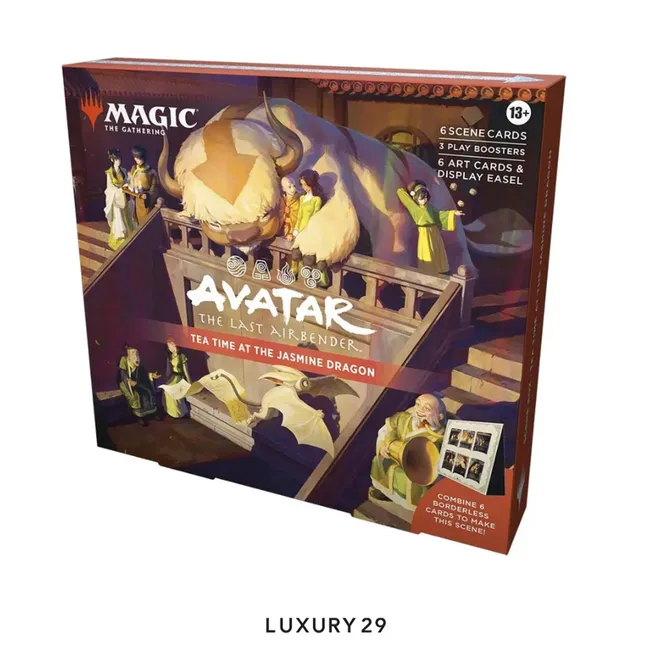 Magic The Gathering Avatar The Last Airbender Scene Box Tea Time at the Jasmine Dragon