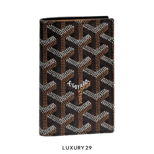 Goyard Saint-Pierre Card Wallet Black