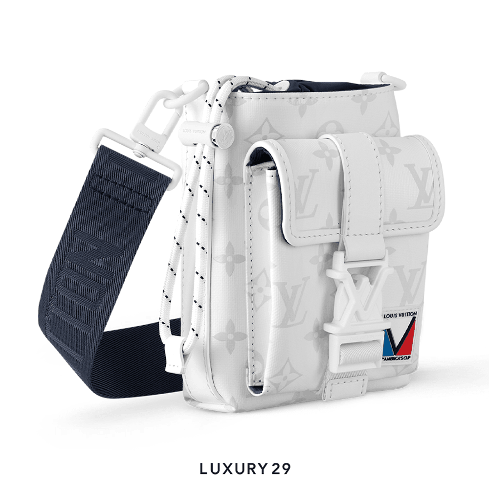 Louis Vuitton LV Float Wearable Wallet(Small, White)