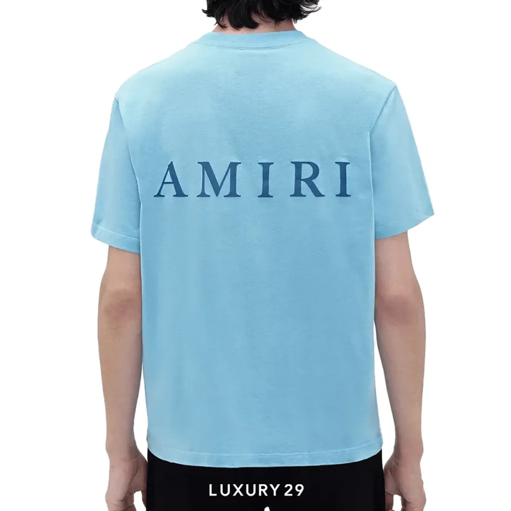 Amiri MA CORE LOGO TEE BLUE(XL, Blue)