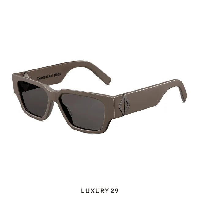 Dior CD Diamond S5I Deep Brown Square Sunglasses