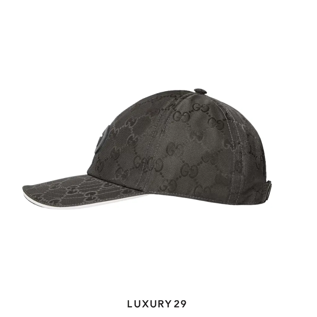 GucciGG nylon baseball hat Grey(S, Grey)