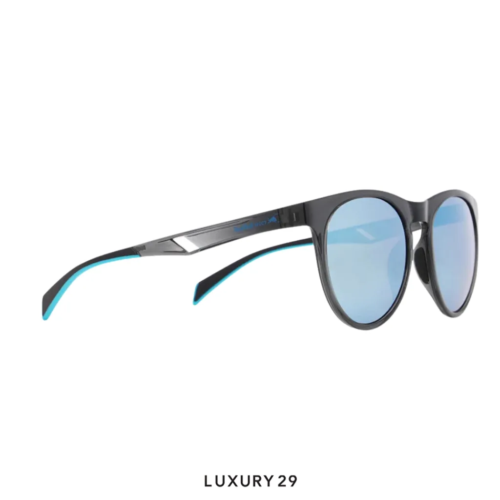 Red Bull Spect Sunglasses REDPS103-01P AERO Concept smoke with light blue mirror(Free Size, Blue)