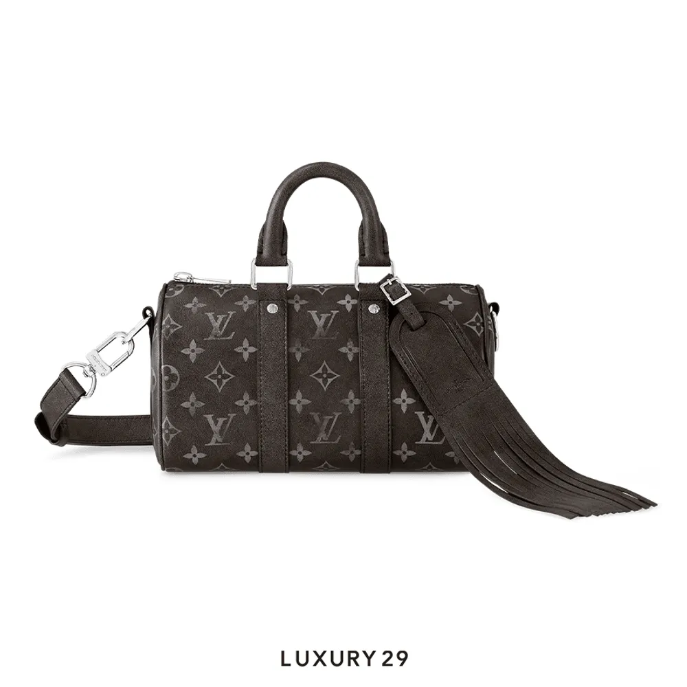 Louis Vuitton LV Keepall Bandouliere 25 Black(Mini, Black)