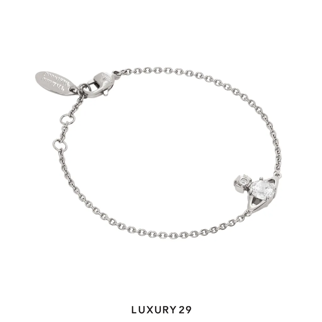 Vivienne westwood Reina Bracelet AW24 SI U (SET4)(Free Size, Silver)