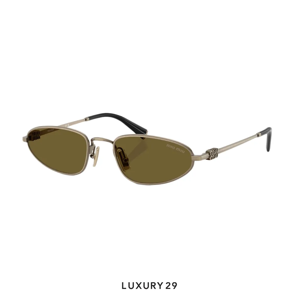 Miu Miu Sunglasses Lenses Loden(Free Size, Brown)