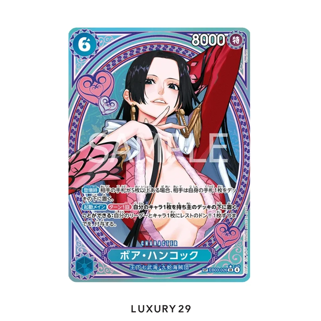 One Piece BOA HANCOCK SP EB03-026 SR/PA PSA10 (JP)(Small, Multicolour)