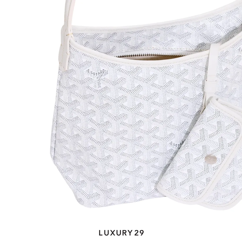 Goyard Hobo Boheme Mini bag White(Mini, White)