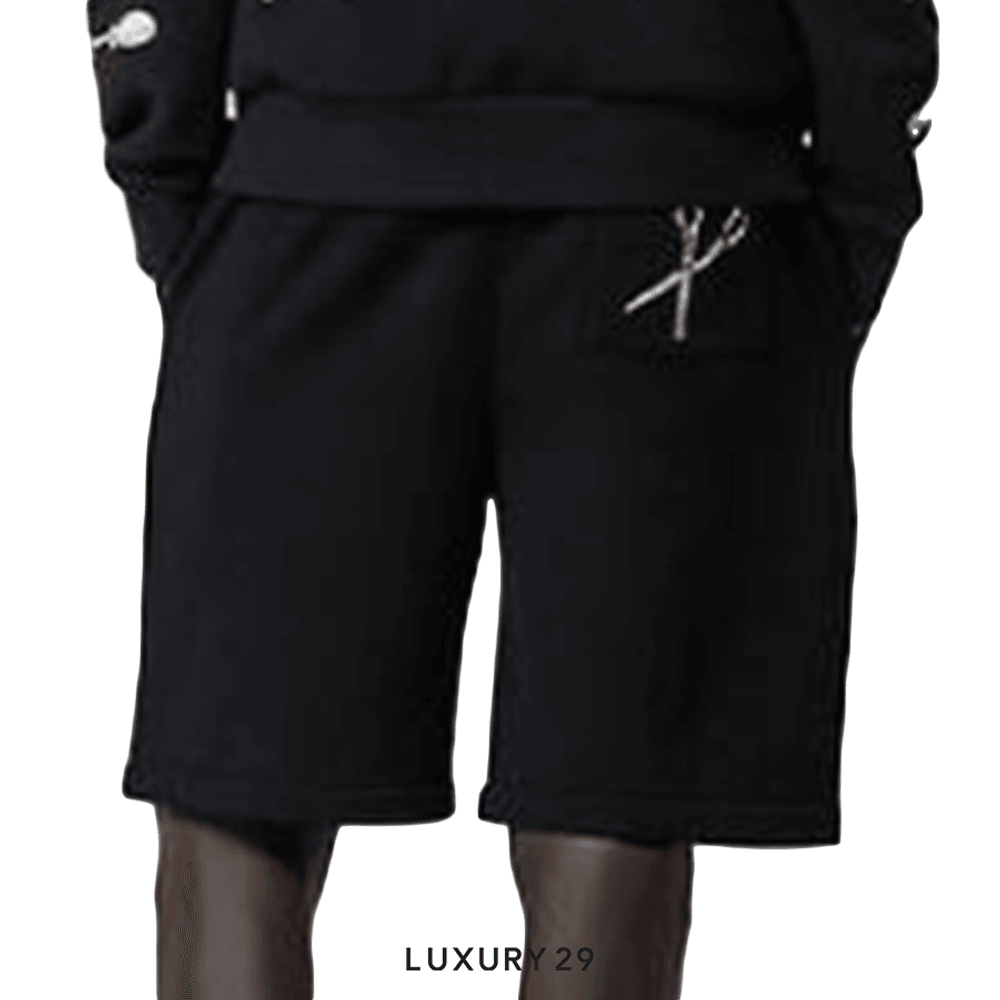 Louis Vuitton LV Tools Embroidery Shorts(2XL, Black)