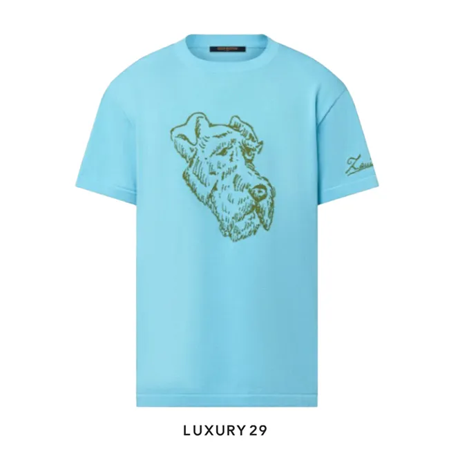 Louis Vuitton LV Graphic Short-Sleeved Crewneck