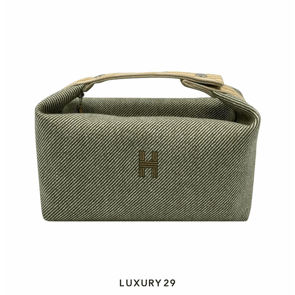 Hermes Bride-a-Brac case, small model(Small, Green)
