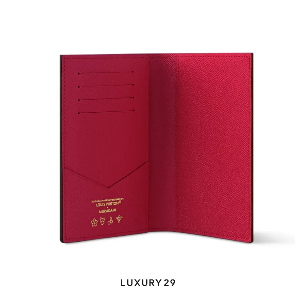 コラボ【LOUIS VUITTON x 村上隆】PassportCover MonogramCherry Louis Vuitton x Murakami Cherry Passport Holder Unboxing