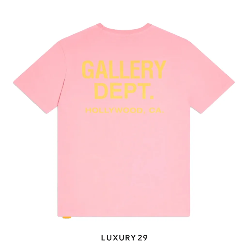 Gallery Dept. Souvenir Tee Candy Pink(L, Pink)